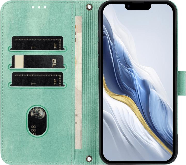 Produktbild Cover-Discount HONOR Magic7 Lite – Wildleder Look Etui im Vintage Design (Honor Magic7 Lite)