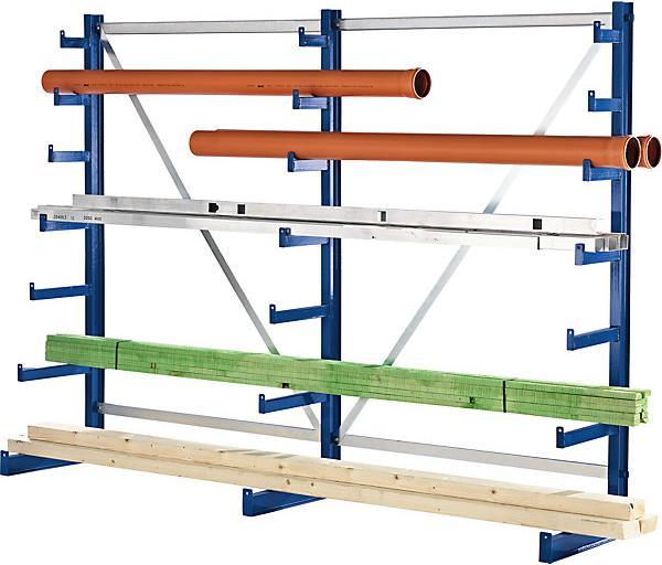 Image du produit eurokraft pro Crémaillère avec longueur de porte-à-faux se rétrécissant vers le haut