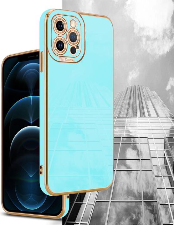 Produktbild Cadorabo TPU Hülle mit Kameraschutz für Apple iPhone 12 PRO MAX (Apple iPhone 12 Pro Max)