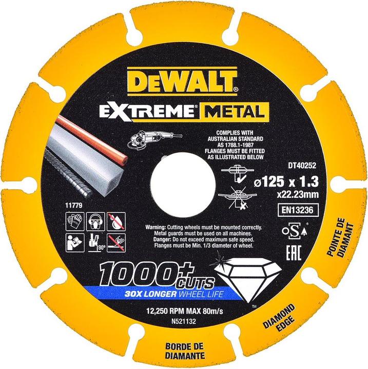 Produktbild DeWalt DCG405P3 (125 mm)