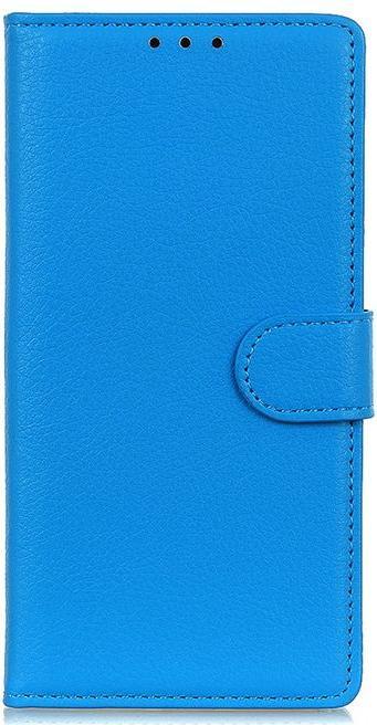 Actual product image MU Classic Litchi Leather Bookcover Series (Motorola Edge 20 Pro)
