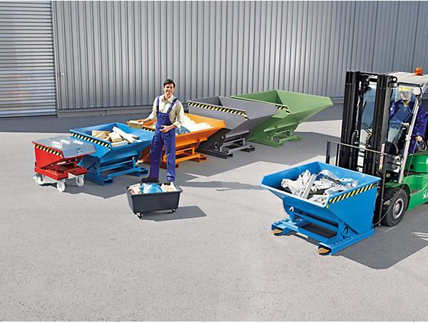 Produktbild kaiserkraft Kippbehälter mit Abrollmechanismus (600 l)
