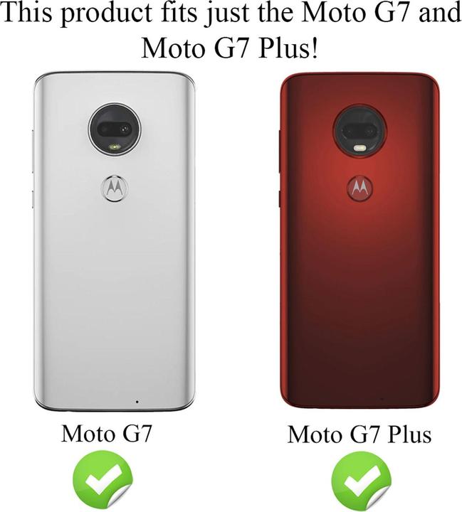 Immagine prodotto Nalia Custodia per cellulare in carbonio (Motorola Moto G7)