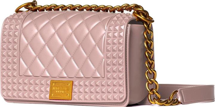 Marc Ellis Damen Schultertasche - Rhombia Modell - 100% Gummi - 19.0 X 11.0 X 6.5 Cm