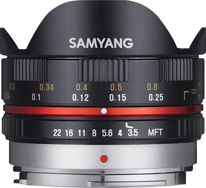 Actual product image Samyang 7.5mm f/3.5-22 MFT (Micro Four Thirds, APS-C / DX)