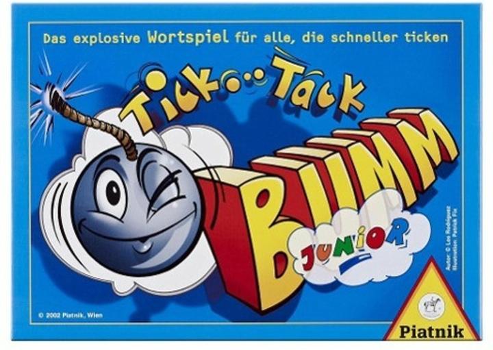 Actual product image Piatnik Tick Tack Boom Junior (German)