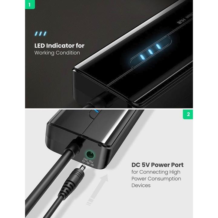 Produktbild Ugreen USB 3.0 Hub (USB-A, 4 Ports)