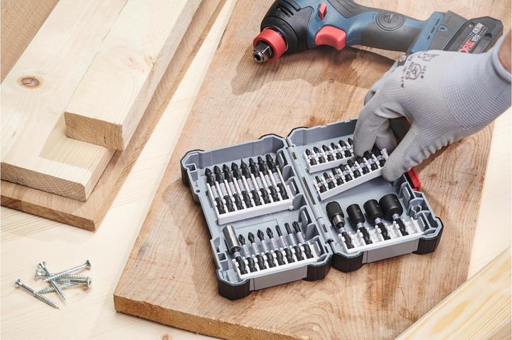 Produktbild Bosch Professional Zubehör 35-tlg. Impact Control HSS-Bohrer- und Schrauberbit-Set (T25, PZ3, PH1, T40, PH3, T15, PZ2, PH2, T20, T30)
