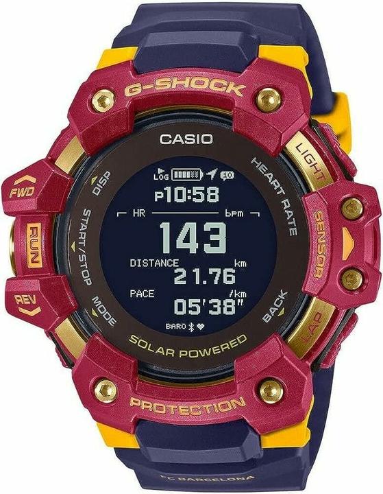 G-Shock Herrenuhr Casio G-SQUAD - FC BARCELONA MATCHDAY (Ø 55 mm)