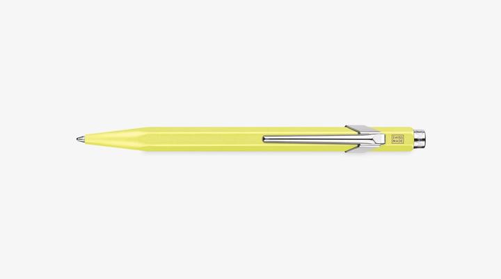 Actual product image Caran d'Ache Ball pen 849 (Neon yellow, 1 x)
