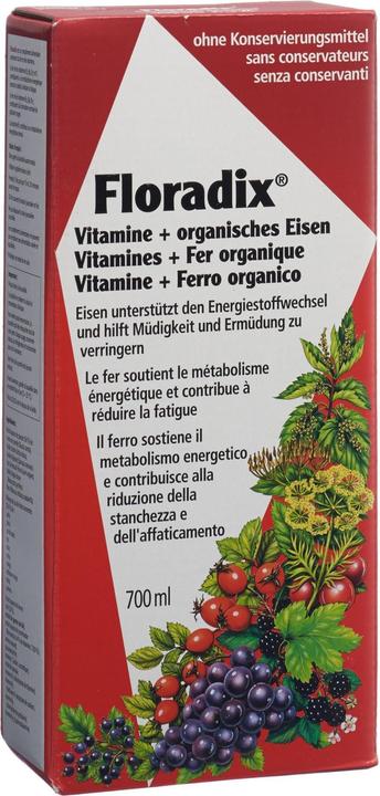 Floradix Vitamine und organisches Eisen (1 Stück, Flüssigkeit, 700 g)