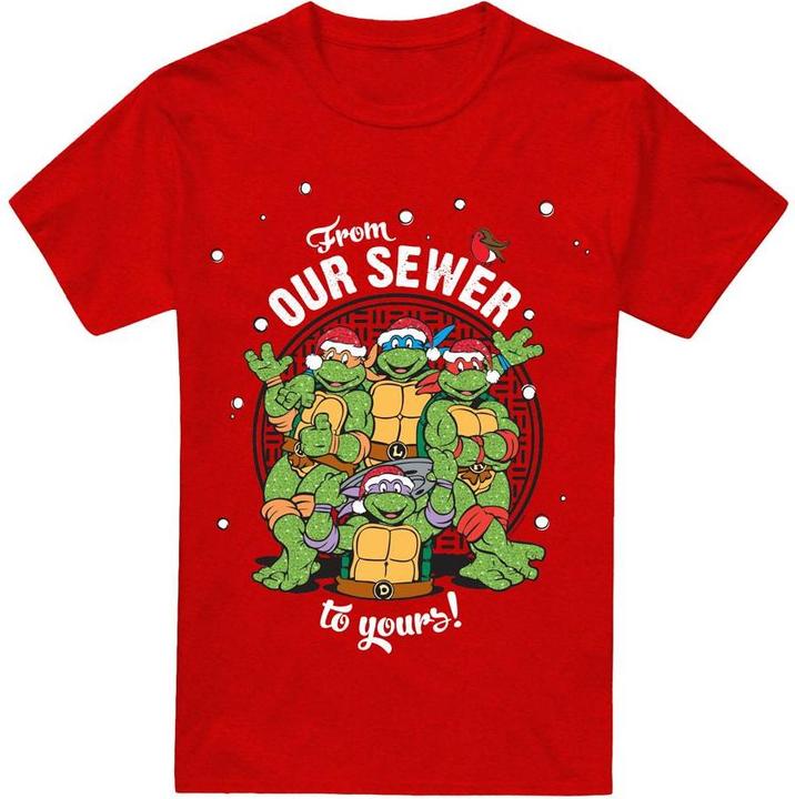Produktbild Teenage Mutant NT Merry Christmas From Our Sewer TShirt (XL)