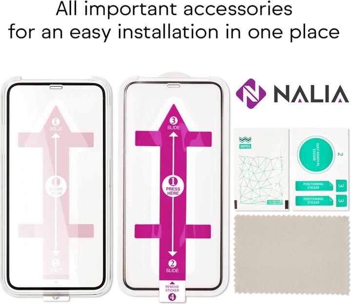 Immagine prodotto Nalia Vetro protettivo e applicatore - set (2x) (2 Pezzo/i, Apple iPhone 11)
