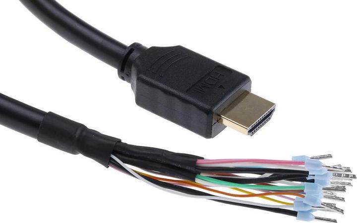 Immagine prodotto Rs Pro Cavo da HDMI maschio a cavo non terminato, 5 m (0.19 m, HDMI)
