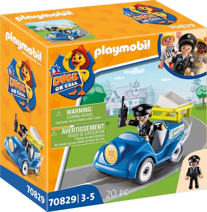 Image du produit Playmobil Mini-Auto Polizei (70829, Playmobil Duck On Call)