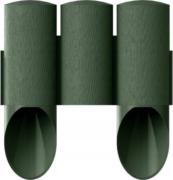Cellfast Gartenpalisade MAXI 2,1 m 3 Elemente grün - 34-012 (210 cm)