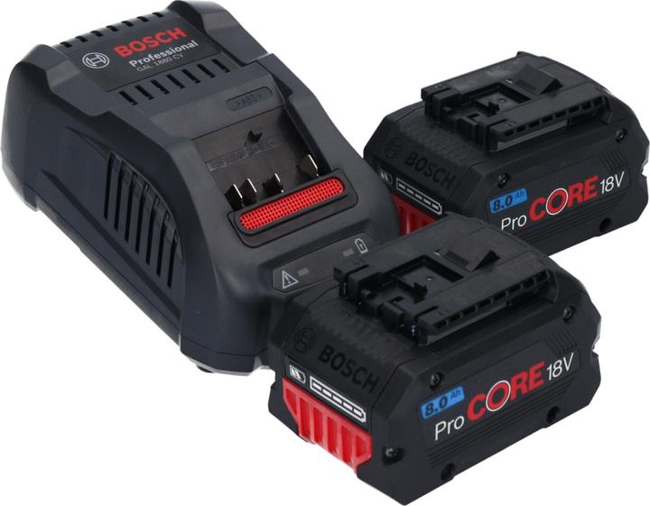 Actual product image Bosch Professional Bosch GAS 18V-12 MC Professional cordless hoover BITURBO Brushless + 2x ProCore battery 8.0 Ah + (Wet dry vacuum cleaner)