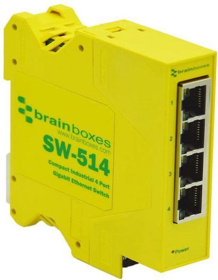 Produktbild Brainboxes Compact Industrial 4 Port (4 Ports)