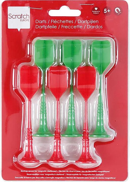 Image du produit Scratch Set de Fléchettes rouge jaune