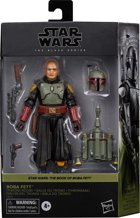 Produktbild Hasbro The Black Series Boba Fett (Thronsaal) 15 cm grosse Star Wars: The Book of Boba Fett Figur