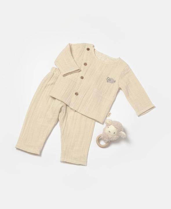 BabyCosy Set aus langärmligem T-Shirt und Hose (62)