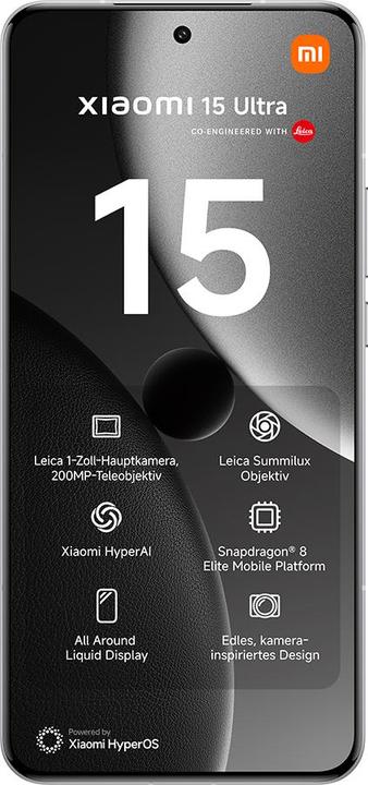 Actual product image Xiaomi 15 Ultra + Electric Scooter 4 Pro Plus CH-Edition Launch Bundle (1000 GB, Silver Chrome, 6.73", Dual SIM, 50 Mpx, 5G)