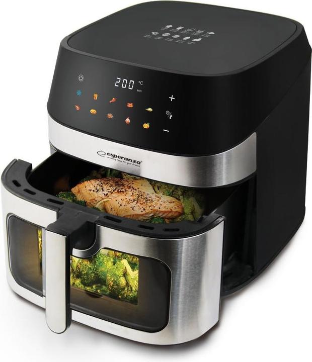 Produktbild Esperanza EKA005 Fettfreie Friteuse 8L 1600W Inox