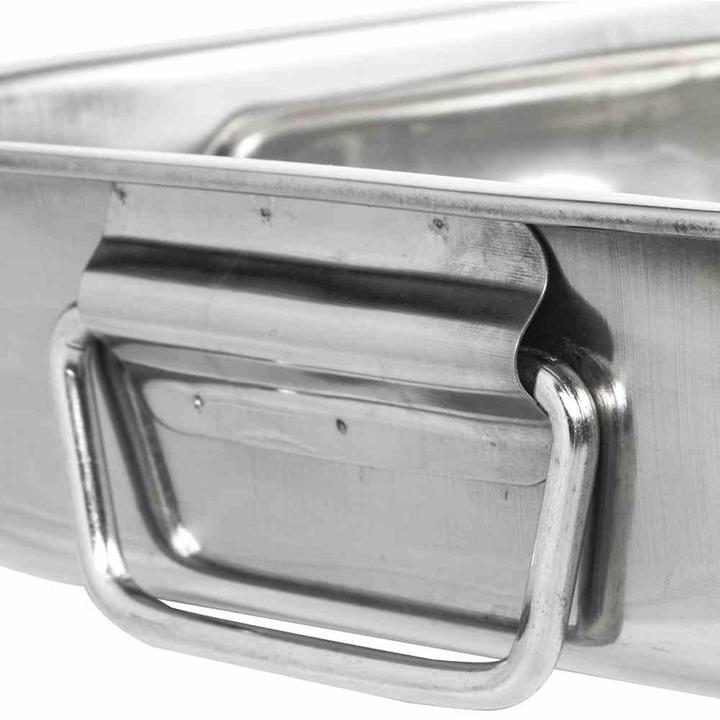 Immagine prodotto Krüger PADELLA QUADRATA 3 0CM IN ACCIAIO INOX 15130 (Padella per friggere, Acciaio inossidabile)