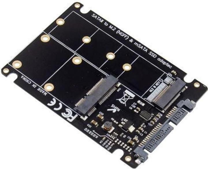 Produktbild MicroConnect 2.5" SATA to M.2 mSATA Adapter