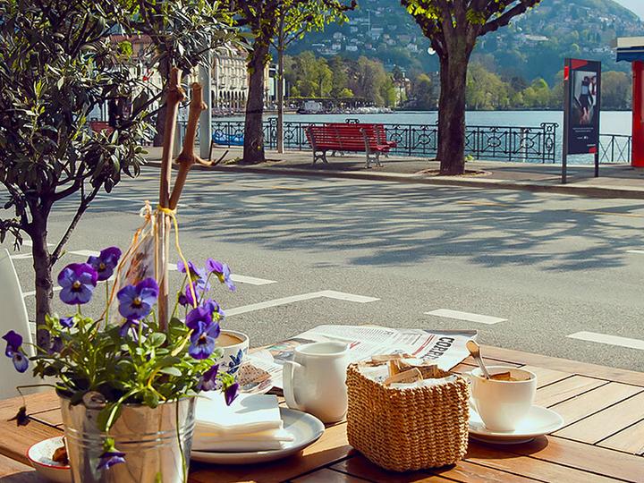 Image du produit Smartbox Souper italien romantique au bord du lac de Lugano (2 pers.)