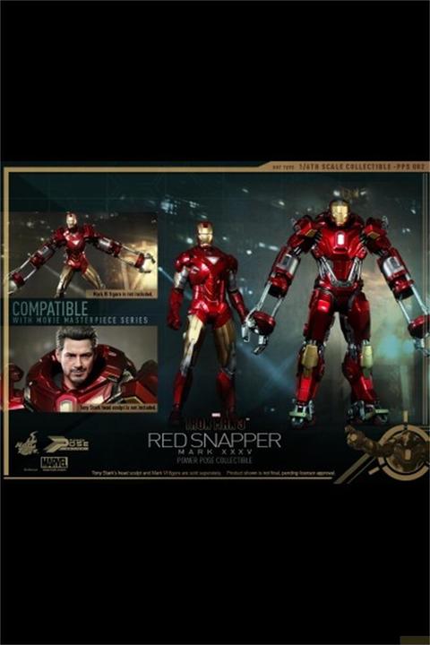 Produktbild Hot Toys Iron Man 3 Power Pose Series Action Figure Iron Man Mark XLII
