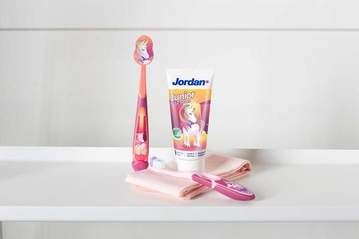 Actual product image Jordan Step By Step toothbrush for children 3-5 years Soft 1pcs. (Soft, 1 x)