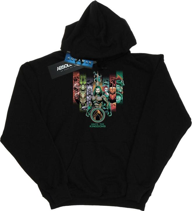 Immagine prodotto Aquaman Unite The Kingdoms Felpa con Cappuccio Ragazzi (128)