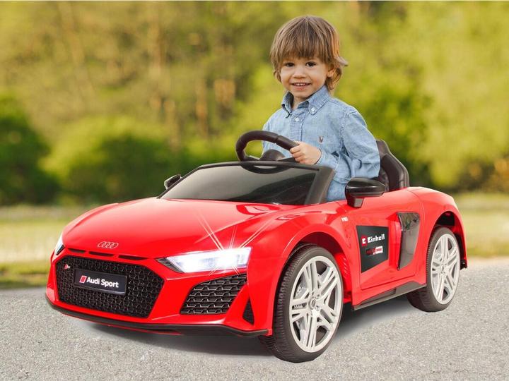 Productafbeelding Jamara Ride-on Audi R8 Spyder 18V rood Einhell Power X-Change incl. Startset (18 V)