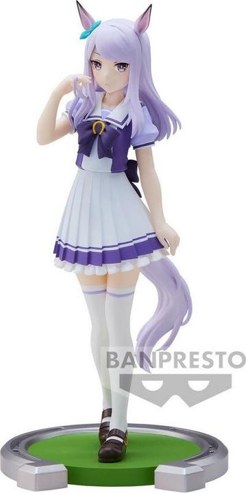 Actual product image Banpresto UMAMUSUME : PRETTY DERBY - Mejiro Mcqueen - Figurine 18cm