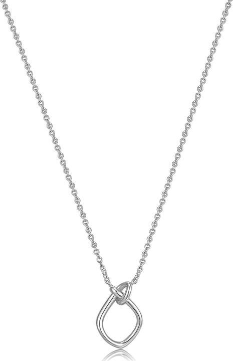 Ania Haie N029-02H Forget the Knot Damen Halskette, verstellbar (925er Silber, 40 - 45 cm)