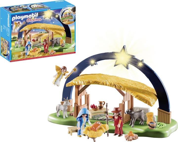 Actual product image Playmobil Light arch Christmas crib (9494)
