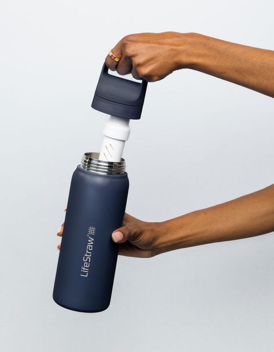 Actual product image LifeStraw Go Steel 650ml (nordic noir) (0.70 l)