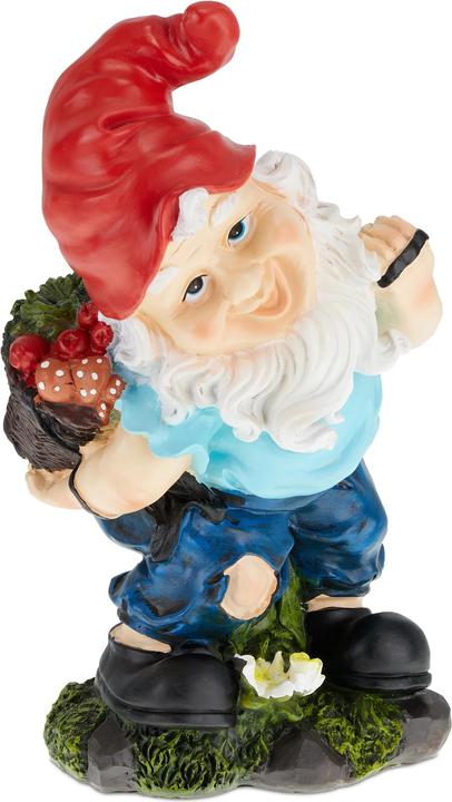 Actual product image Relaxdays Garden gnome