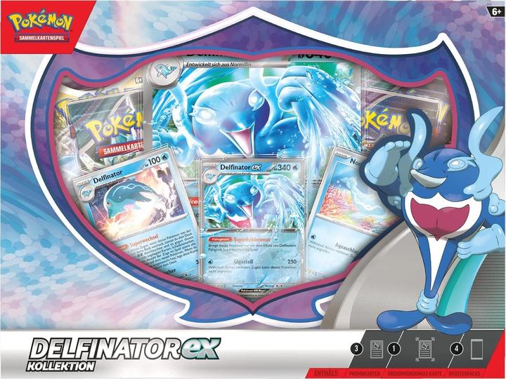 Produktbild Pokémon TCG EX Box Delfinator ex Kollektion (Deutsch, Box Set & Collection)