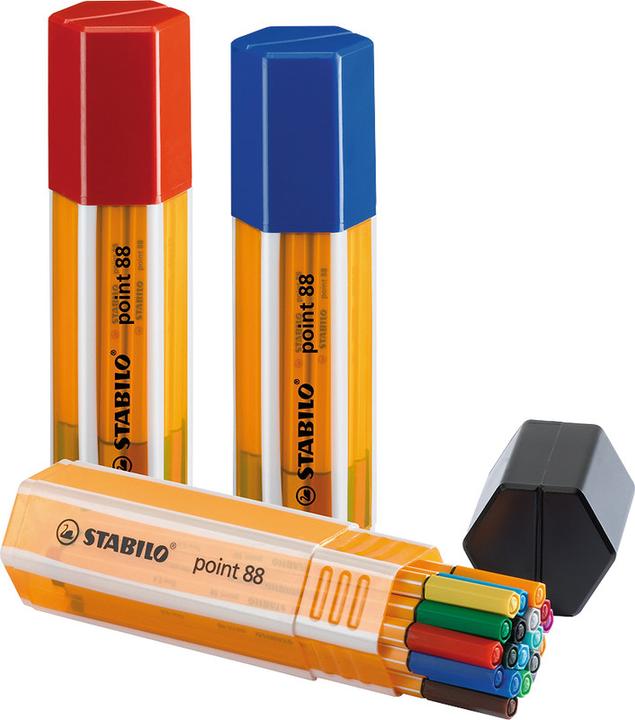 Image du produit STABILO Point 88 (Multicolore, 20 x)