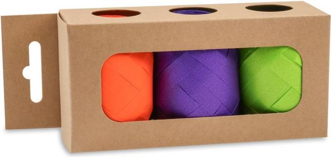 Produktbild Pattberg Geschenkband Opak Matt 3 Stück je 1 cm x 20 m, Mehrfarbig (Geschenkband, 3 x)
