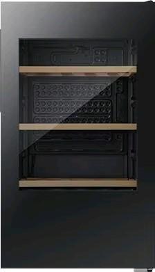 Produktbild Hisense RW12D4NWG0 Weinkeller mit Kompressor Kostenlose Installation Schwarz 30 Flaschen