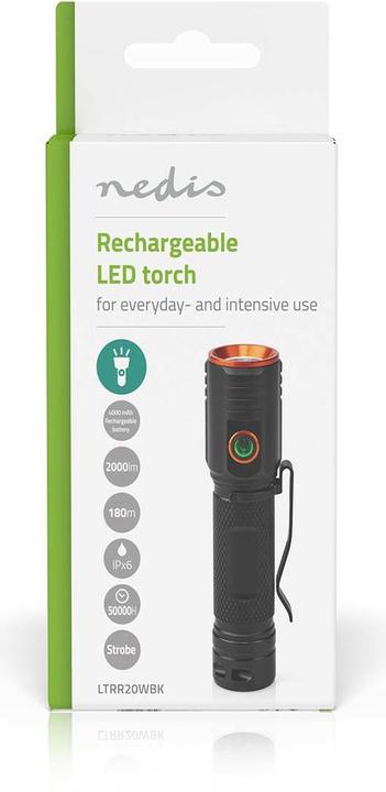 Produktbild Nedis LED-Taschenlampe (2.80 cm, 2000 lm)