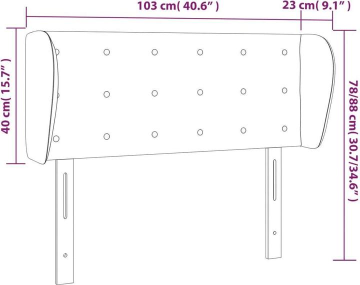 Actual product image VidaXL Olova (103 x 23 x 88 cm)