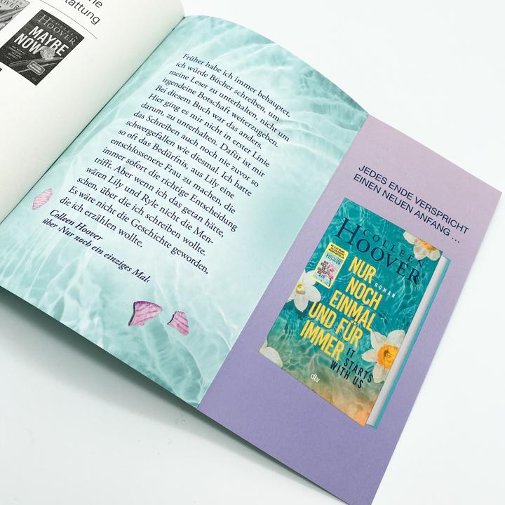 Produktbild Nur noch ein einziges Mal (Deutsch, Katarina Ganslandt, Colleen Hoover, 2020)