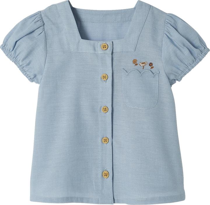 Immagine prodotto Vertbaudet Set da bambina: camicetta e pantaloncini (62)