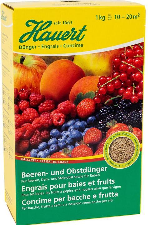 Produktbild Hauert Beeren und Obstdünger (1 kg, 1 l)