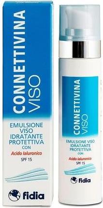 Actual product image Fidia Pharmaceuticals Fidia Connettivina Face Moisturising Protective Emulsion 50ml (Cleansing lotion, 1000 ml)