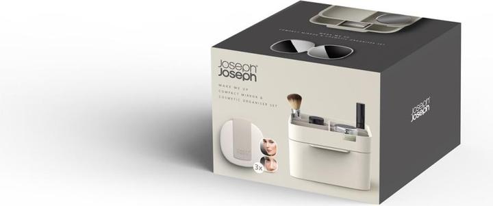 Immagine prodotto Joseph Joseph Set specchio compatto e organizer per cosmetici Make Me Up